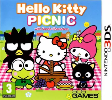 Hello Kitty Picnic with Sanrio Characters (Europe) (En,Fr,De,Es,It) box cover front